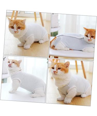 NOLITOY 3pcs Cat Postoperative Clothing Four Seasons The Cat Sx3pcs Sky-bluex3pcs - Buy Online on GoSupps.com