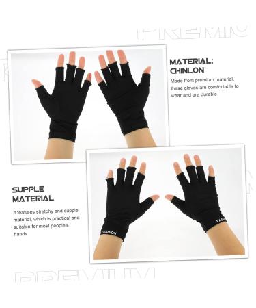 minkissy 5 Pairs Nail Protection Gloves Uv Shield Gloves Anti-uv Gloves Sun Gloves Manicure Light Gloves Manicure Tools Protective Gloves Hand Covers Ultraviolet Light Miss Hand Guard Nylon - Buy Online on GoSupps.com