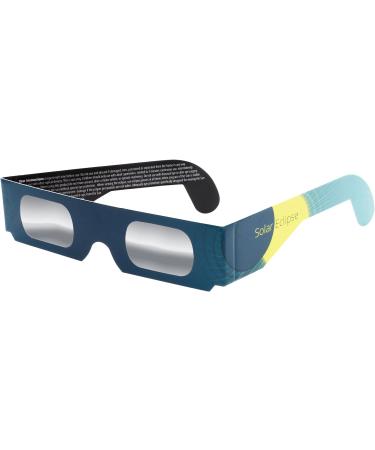 Buy Solar Eclipse Glasses - EN 1836:2005 Certified - Direct Sun Observation - E15 Filter - Single Packaging - Buy Online on GoSupps.com
