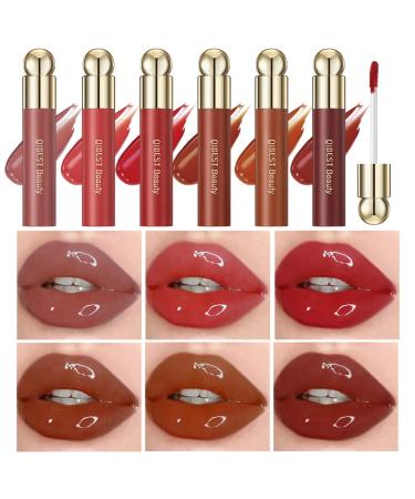 Mysense Jelly Lip Oil - Plumping & Hydrating Tinted Lip Gloss | Lightweight Non-Sticky Lip Stain - 02 Happy - International Shipping Available - Buy Online on GoSupps.com