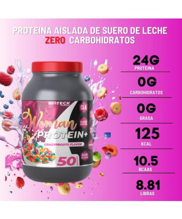 BIOTECKPHARMA | Woman Protein Fruit Cereal Flavor ... (Fruit Cereals, 2KG) Fruit Cereals 0.04 Ounce (Pack of 1) - Buy Online on GoSupps.com