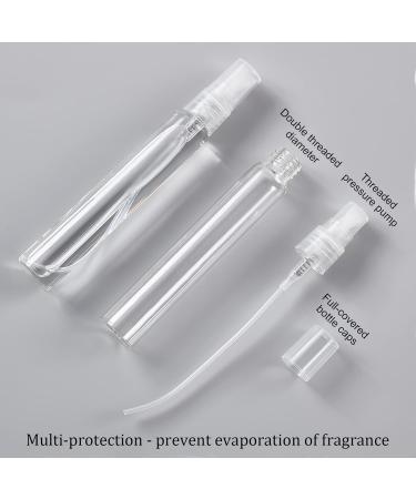 Benecreat 20 Pack Clear Glass Perfume Bottles - 15ml Refillable Portable Spray Bottles for Essential Oils & Cosmetics - Buy Online on GoSupps.com