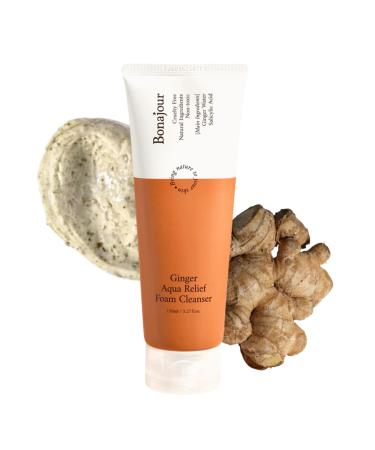 BONAJOUR Ginger Aqua Relief Foam Cleanser 5.27 fl oz