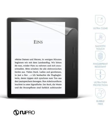 Nupro 2-Pack Kindle Oasis Screen Protector - 2017 Release | Protect Your Device with Premium Quality Screen Guard - Buy Online on GoSupps.com