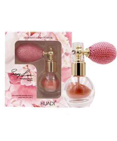 Highlighter Powder Spray Face High Gloss Spray Glitter Eyeshadow Pressed Powder Sparkle Powder Spray for Women Hair Nails Makeup Face Body Cosmetic (Purple) - Buy Online on GoSupps.com