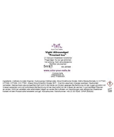 Shop Babyboomer Vight-Gel Set: Ice White & Camouflage Builder 5ml - Premium UV-Gel for Flawless Nails - Buy Online on GoSupps.com