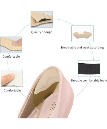 8 Pairs Heel Cushion Pads for Women and Men - Heel Grips and Inserts for Shoes - Heel Protectors for Comfort - Buy Online on GoSupps.com