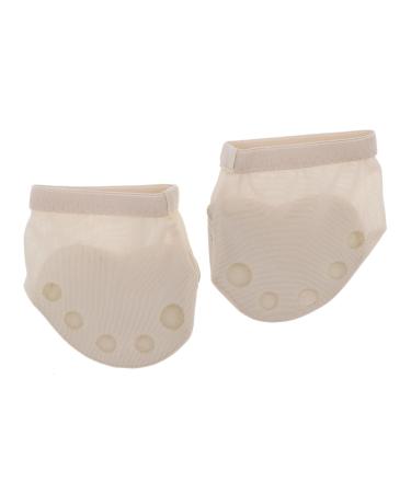 FRCOLOR 2 Pairs Forefoot Pads Foot Protector Ballet Toe Protector Dance Socks