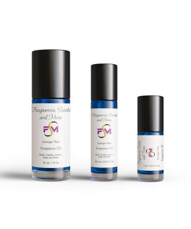 Savage Man Fragrance Oil - 4 Fl Oz | Premium Scent for Men | International Shipping Available - Buy Online on GoSupps.com