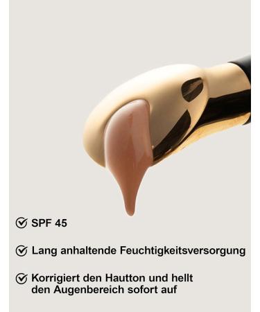  Erinde Erinde Eye Concealer brightening eye cream with anti-aging effect conceals redness dark circles and pigmentation spots high coverage tinted eye cream for skin - Buy Online on GoSupps.com