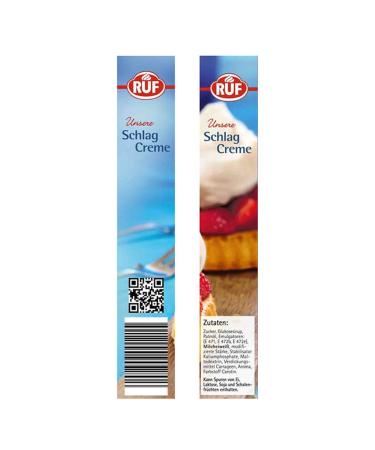 Buy Call Blow-Cream | Low-Fat Cream Substitute for Cakes Waffles & Muffins | Gluten-Free | 24 x 40g - International Shipping Available - Buy Online on GoSupps.com