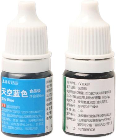 Food-Grade Liquid Baking Compound Colorant - Practical Food Coloring | Tasteless Edible Food Dye | 25 Colors Vibrant Icing Colors for Cream Cake Decoration 10ml Xiatiam - Buy Online on GoSupps.com