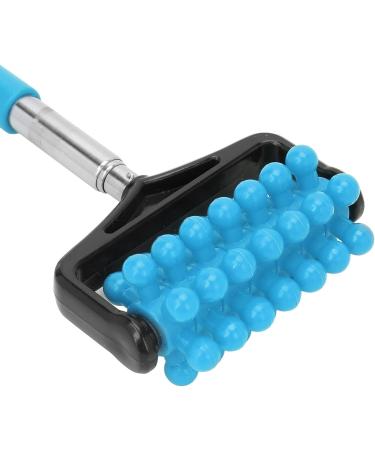 T-Shaped Massage Scooters Manual Body Rollers for Muscle Relief | Deep Tissue Trigger Point Massager Sky Blue - Buy Online on GoSupps.com