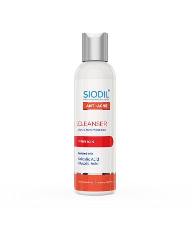 Anti Acne Cleanser 4.05 fl oz Foaming Facial Cleanser for Oily to Acne Prone Skin Oil Cleanser Exfoliates Dead Skin Cells Helps Clear Pores Helps Reduce Acne Blemishes & Hydrates Skin