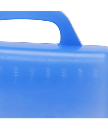 Male Convenient Urinal Pee Bottles Home Urinal Potty Thick Firm Urine Bottle with Lid for Men 1L Happy - Buy Online on GoSupps.com