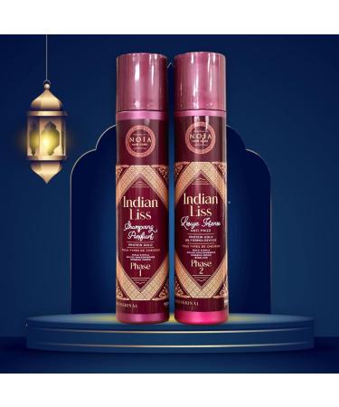 NOIA INDIAN LISS Smoothing Amla Oil/Caviar/Indian Ginseng Protein Gold 2 x 1000 ml - Buy Online on GoSupps.com