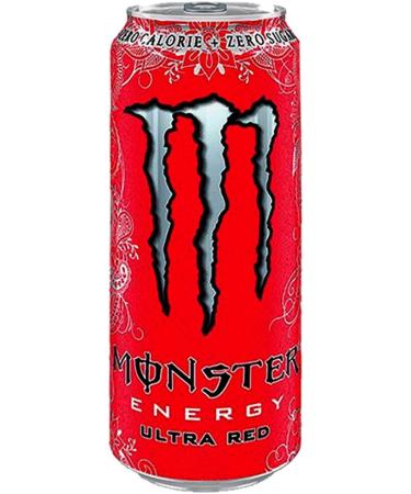 Monster Ultra Red 50cl (pack of 24) - Buy Online on GoSupps.com