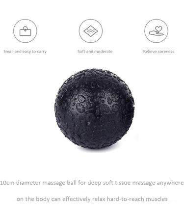 Yangyou 2 Pack Fitness Balls - High Density Massage Balls for Myofascial Release & Deep Tissue Therapy - 10cm Lightweight Training Balls for Yoga & Fitness - Buy Online on GoSupps.com
