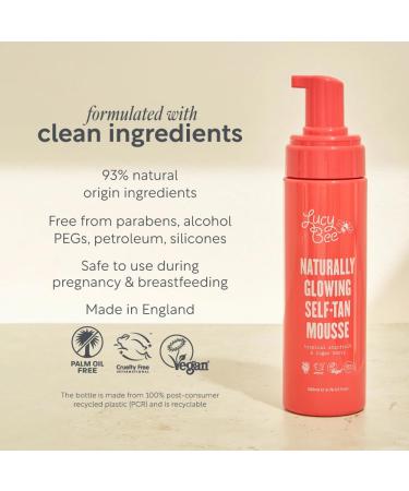 Buy Self-Tan Mousse - Customizable Medium Bronzing Foam for Sensitive Skin | Lightweight Quick-Drying | Certified Vegan | Tropical Scent - 6.76 fl oz - Buy Online on GoSupps.com