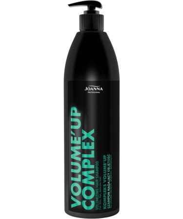 Joanna Professional Volume Up Hair Care Series with marine collagen and innovative volume complex volumizing hair shampoo for thin hair and more hair volume 1000 ml - Buy Online on GoSupps.com