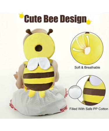 Okydoky Baby Safe Protector Cushion & Baby Knee Pads for Crawling Adjustable Toddlers Safety Pad Backpack Baby Back Protection for Crawling & Walking Yellow Bee.CA - Buy Online on GoSupps.com