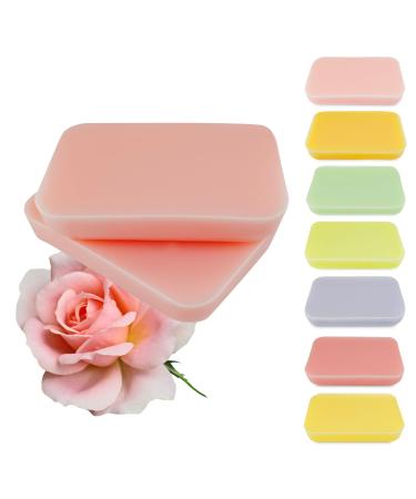 Isabellenails paraffin wax with 13 fragrances |Paraffin Wax heating bathroom paraffin wax blocks for hands and feet dry skin stiff muscles - 2x500 ml (flowering rose)