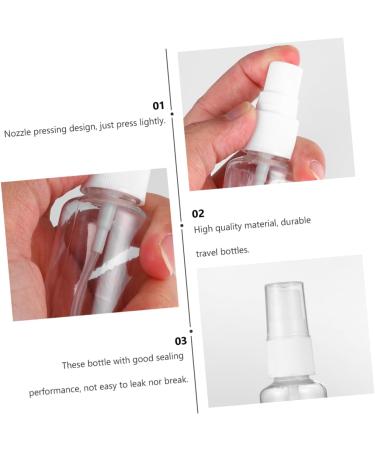 FRCOLOR 10pcs Spray Bottle Nose Rinse - Portable Sinus Mister for Saline Nasal Spray and Travel Perfume - Cosmetic and Fragrance Bottle - Buy Online on GoSupps.com