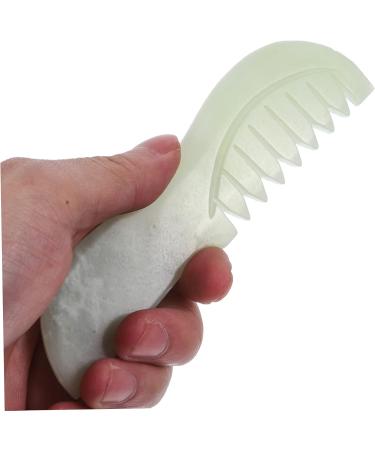 Shop Tovinanna Jade Comb - Scalp Massage Tools for Relaxation & Skin Care | International Shipping Available - Buy Online on GoSupps.com