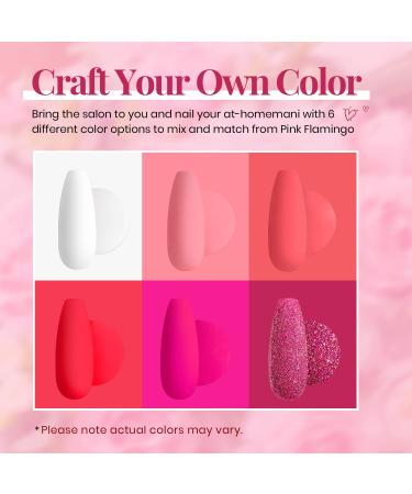 Beetles Gel Nail Polish Set - 6 Colors Sweetheart Candies Collection - Pink Glitter Gifts for Women - Soak Off Nail Gel Kit for Manicure - 0.25 Fl Oz (Pack of 6) - Buy Online on GoSupps.com