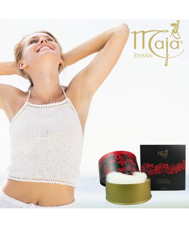 Myrurgia Maja Perfumed Dusting Powder 5.3 oz with Puff - Luxurious Body Powder - Buy Online on GoSupps.com