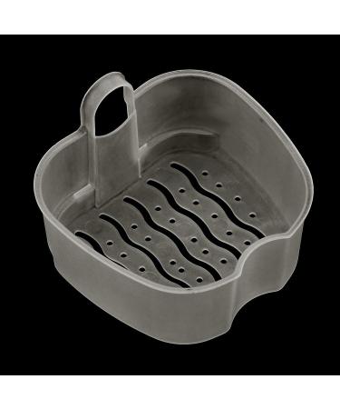 Prosthesis Container - Anggrek Strong Cup for False Teeth Storage | Portable Dental Device Cleaning Tank (White) - Buy Online on GoSupps.com