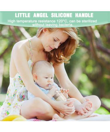Ingjia Silicone Baby Bottle Handles - 3 Pack | Wide Neck Grip for Small Hands | Comfortable & Durable - Buy Online on GoSupps.com
