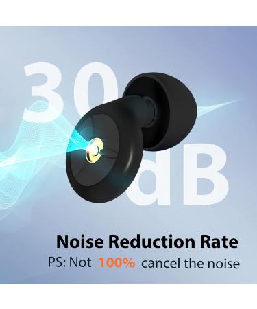 High Fidelity Ear Plugs for Noise Reduction - Lihobi Super Soft Reusable Silicone Earplugs for Sleeping Concerts Work & Study - 6 Sizes with Case - 30dB Hearing Protection - Buy Online on GoSupps.com