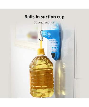 Meidong Shower Foot Scrubber with Dead Skin Remover File | Feet Cleaner for Shower Floor | Suction Cups | 1PCS Blue - Buy Online on GoSupps.com