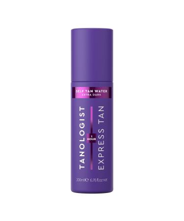 Tanologist Express Self Tan Water, Extra Dark - Hydrating Sunless Tanning Water, Vegan and Cruelty Free, 6.76 Fl Oz 6.76 Fl Oz (Pack of 1) Extra Dark - Buy Online on GoSupps.com