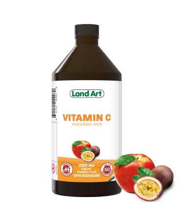Vitamin C 250ml Immune System Support - Liquid Formula for Maximum Absorption - for Kids and Adults - Great Taste - Vegan - Non-GMO Gluten Free No Sugar Added - Made in Canada 250 ml (Pack of 1)