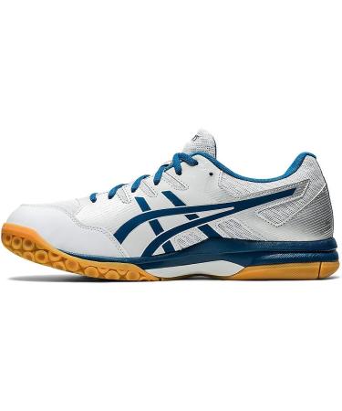 ASICS Gel-Rocket 9 Men's Shoes - Glacier Grey/Mako Blue - Size 6 - Buy Online on GoSupps.com