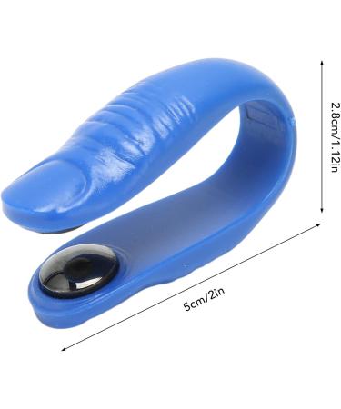 2 Pack Tiger Claw Clips - Safe Acupressure Clips with Magnetic Points for Headache Relief - Soothing Blue - Buy Online on GoSupps.com