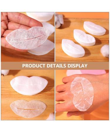 Beavorty 1000 Pcs Silk Lip Paper Cotton Bed Sheets Lip Cotton Sheet Collagen Crystal Lip Skin Care Paper Lip Care Disposable Lip Paper Lip Care for Women Woman White Lotion Face - Buy Online on GoSupps.com
