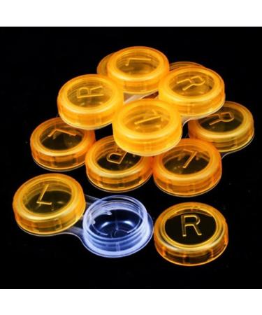 Buy 1Pcs Standard Contact Lens Case with Screw Cap - L & R Labels | International Shipping Available - Buy Online on GoSupps.com