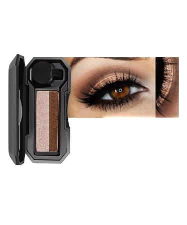 Perfect Two-Tone Eyeshadow, Subtle Beauty Makeup Two-Tone Eyeshadow Palette, Glitter Eyeshadow With Exquisite Sequins(02#)