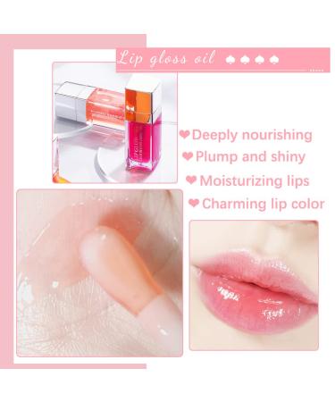 Aaiffey Hydrating Plumping Lip Glow Oil - Moisturizing Gloss for Lip Care (001+007) - Buy Online on GoSupps.com