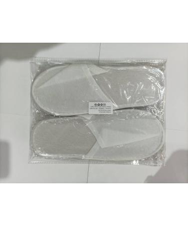 Comioke Hotelslipper - Disposable Shoes for Guests | 2 Pairs Terry Slippers for Men & Women | Universal Size One-Way Wedding Slippers - Buy Online on GoSupps.com