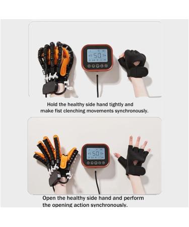 Rehabilitation Trainer Robot Gloves Hemiplegia Finger Glove Hand Wind Recovery Equipment Hand Function Rehabilitation Gloves Finger Recovery S Left-Hand Left-Hand Small - Buy Online on GoSupps.com