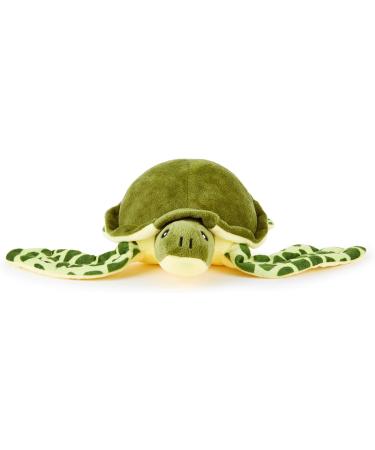Zappi Co 100% Recycled Plush Green Sea Turtle Toy - Eco-Friendly Stuffed Animal Collection for Newborns (30cm) - Buy Online on GoSupps.com