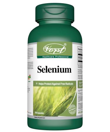 VORST Selenium 200mcg 90 Capsules | Antioxidant Supplement | For Men & Women | Powder Pills | 1 Bottle 90 count (Pack of 1)