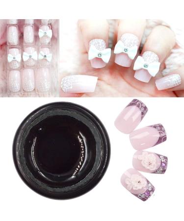 Professional Nail Art use 2pcs Strong Paste Glue Used for Nail Art Design Paste Rhinestones or Nail Decorations - Buy Online on GoSupps.com