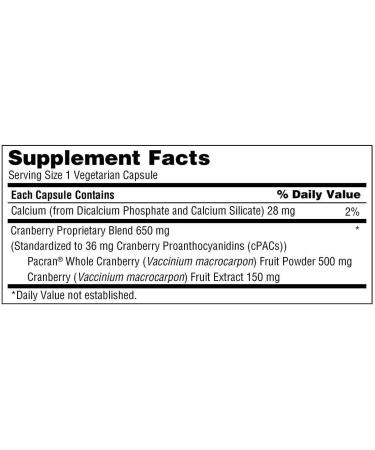 trunature Cranberry 650 mg 140 Vegetarian Capsules - Urinary Health Support - Buy Online on GoSupps.com