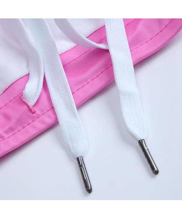Yeahdor Girls High Waist Athletic Skirt with Shorts | Pink | 6-7 Years - Buy Online on GoSupps.com