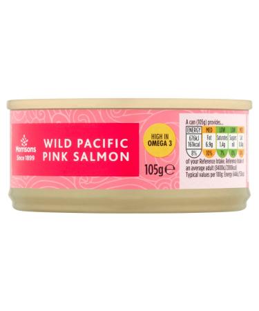Morrisons Wild Pacific Pink Salmon 105g